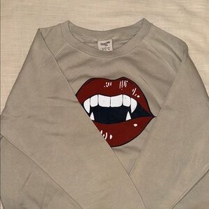 Living Fully Co Vampire Sweatshirt 

New without tags